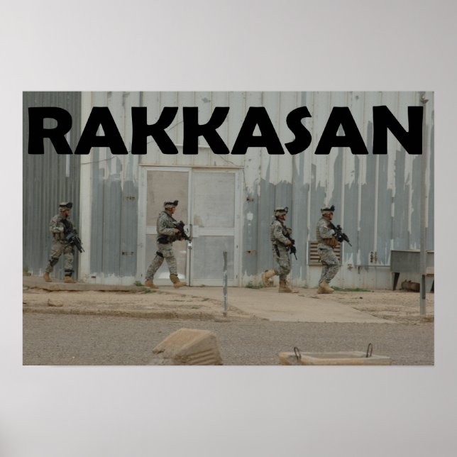 Rakkasan 101st Airborne Poster (Front)