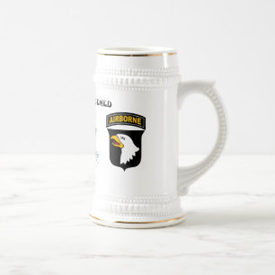 Rakkasan 187th Infantry Regiment Beer Stein