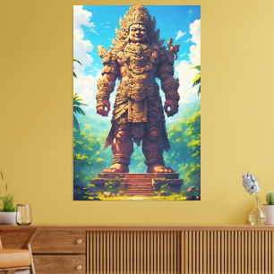 “Raksasa Nusantara” (Giant of the Archipelago) Canvas Print