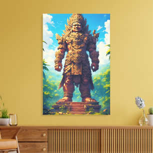 “Raksasa Nusantara” (Giant of the Archipelago) Canvas Print