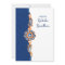 Raksha Bandhan Blue and White Greeting Card