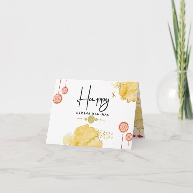 Raksha Bandhan Card (Front)