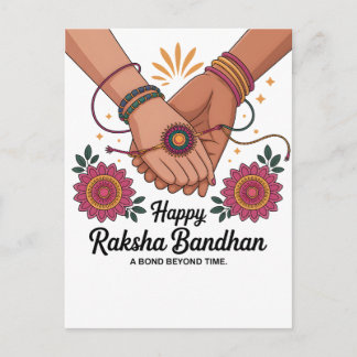 raksha bandhan Postcard