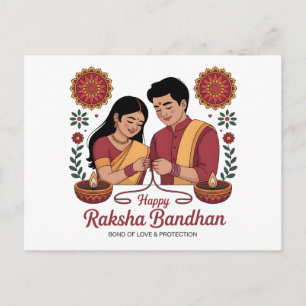 Raksha Bandhan Postcard