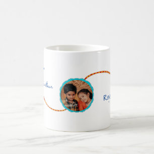Raksha bandhan with photo, Rakhi/ Rakhri mug
