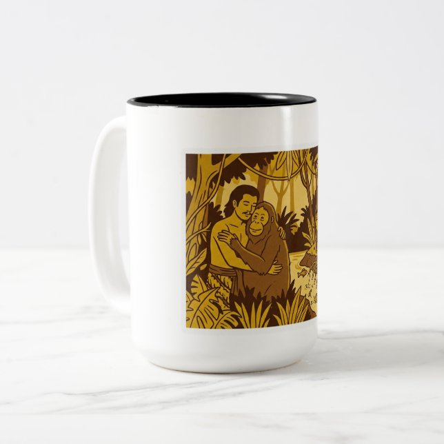 Rakup Beliang Two-Tone Coffee Mug (Front Left)