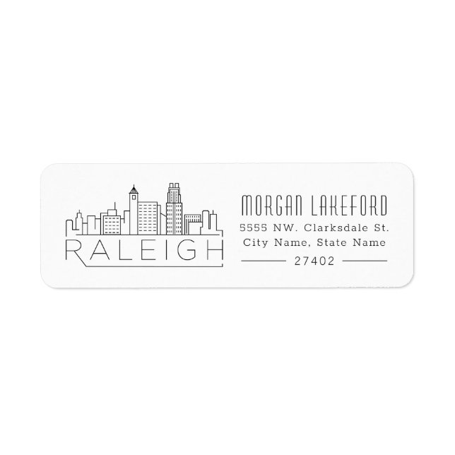 Raleigh Stylisé Skyline | (Devant)