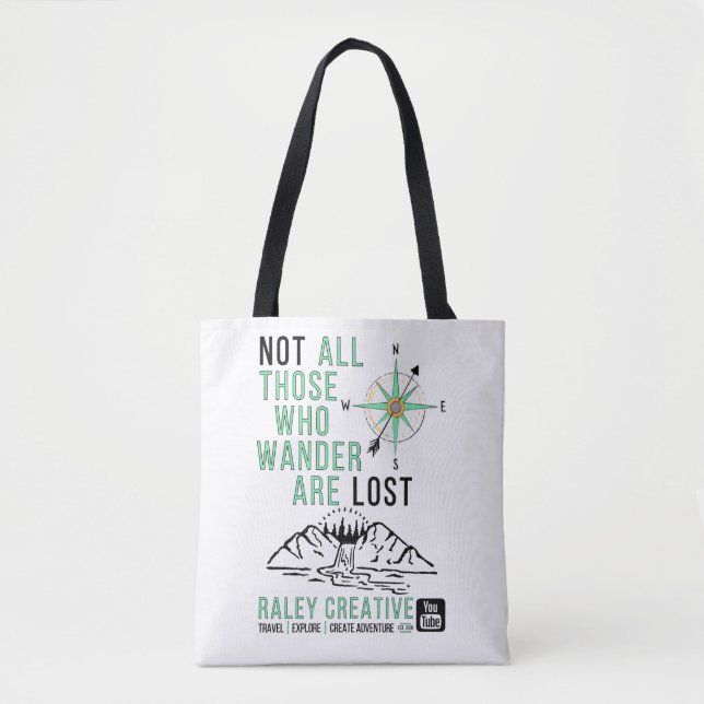 Raley Creative "Not Lost" Tote (Front)