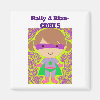 Rally 4 Rian Gear to Support CDKL5 Awareness month Magnet
