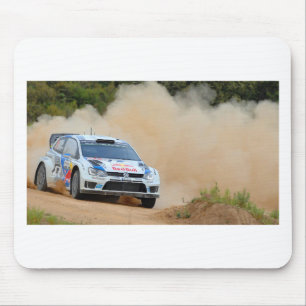 Rally Car Mouse Pad