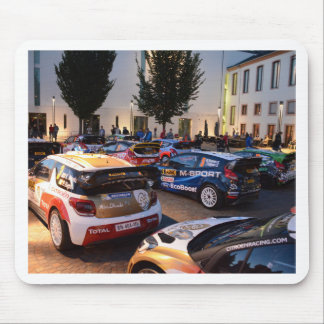 Rally Cars Mouse Pad