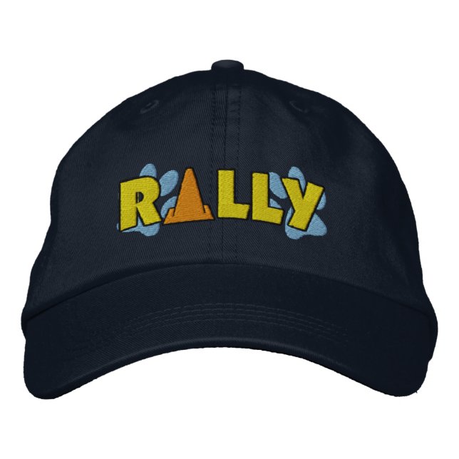 Rally Cone Embroidered Hat (Front)