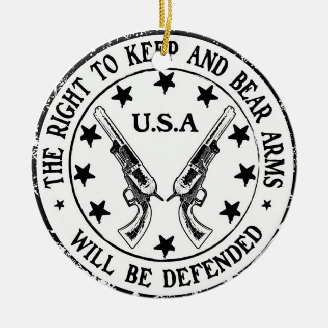 Rally for our Rights Christmas Ornament (Front)