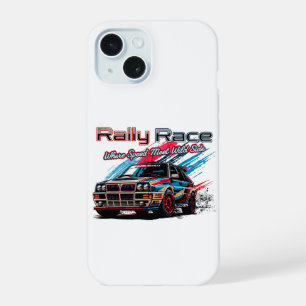 RALLY RACE VINTAGE - WHEN SPEED MEET WILD SIDE! iPhone 15 CASE
