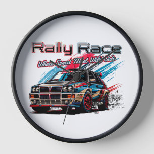 RALLY RACE - WHEN SPEED MEET WILD SIDE! CLOCK