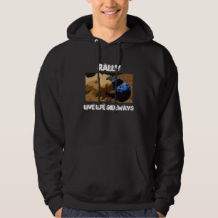 Rally-Slide, Rally, Live Life Sideways Hoodie