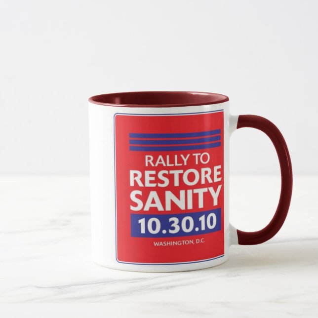Rally to Restore Sanity mug (Right)