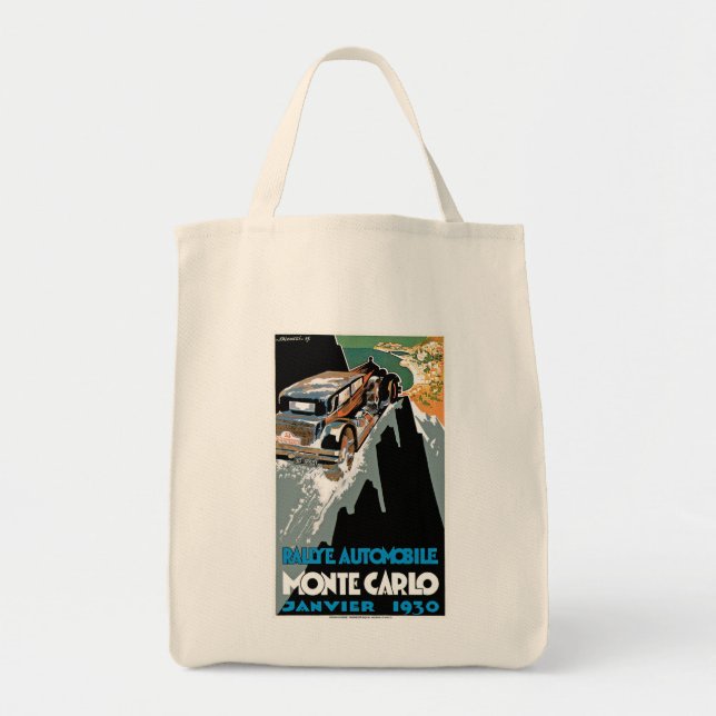 Rallye Automobile de Monte Carlo 1930 Tote Bag (Front)