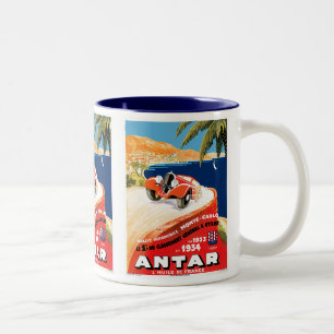 Rallye Automobile Monte Carlo Two-Tone Coffee Mug