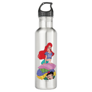 Ralph Breaks the Internet   Ariel & Vanellope 710 Ml Water Bottle