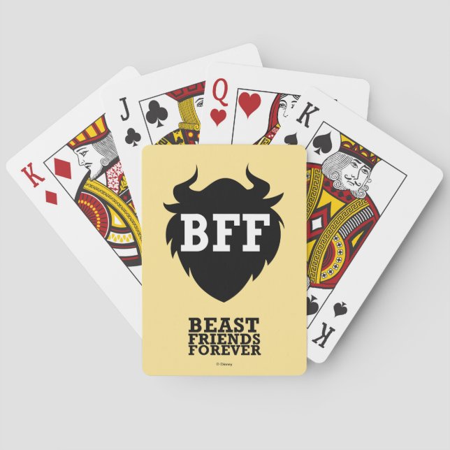 Ralph Breaks the Internet | Belle | BFF Playing Cards (Back)