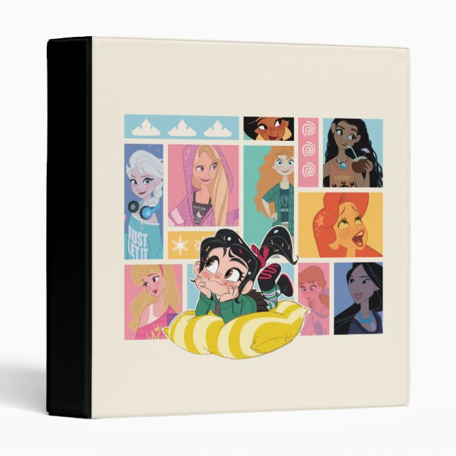 Ralph Breaks the Internet | Comfy Squad Binder (Front/Spine)