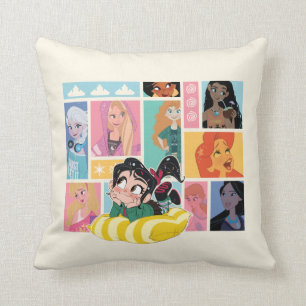 Ralph Breaks the Internet   Comfy Squad Throw Pillow
