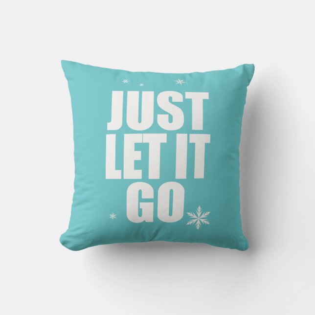 Ralph Breaks the Internet | Elsa - Let it Go Throw Pillow (Front)