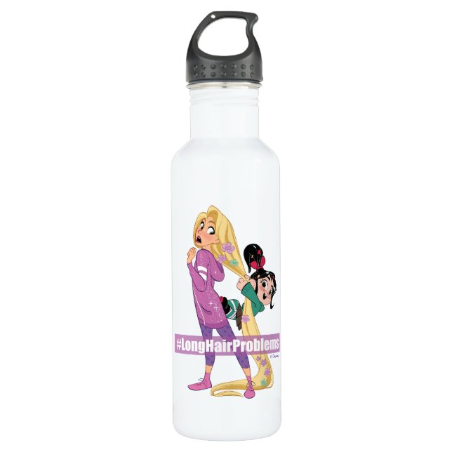 Ralph Breaks the Internet | #LongHairProblems 710 Ml Water Bottle (Front)