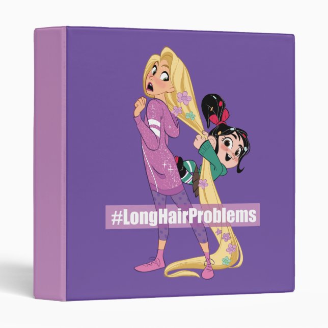 Ralph Breaks the Internet | #LongHairProblems Binder (Front/Spine)