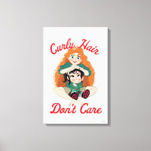 Ralph Breaks the Internet   Merida - Curly Hair Canvas Print