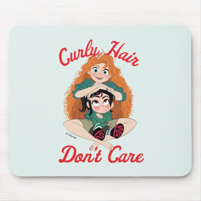 Ralph Breaks the Internet | Merida - Curly Hair Mouse Pad (Front)