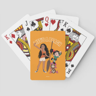 Ralph Breaks the Internet | Moana - Life's a Beach Playing Cards