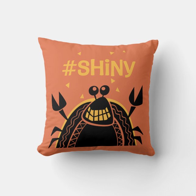Ralph Breaks the Internet | Moana - Shiny Throw Pillow (Front)