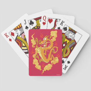 Ralph Breaks the Internet   Mulan - Dragon Playing Cards