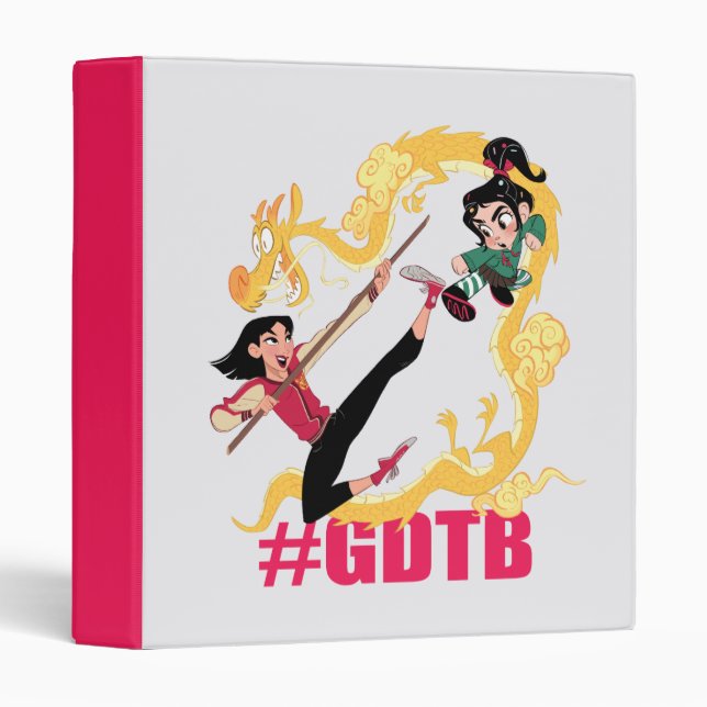 Ralph Breaks the Internet | Mulan #GDTB Binder (Front/Spine)