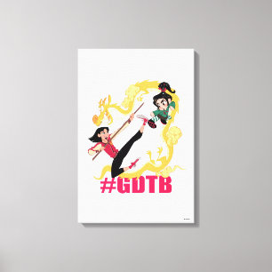 Ralph Breaks the Internet   Mulan #GDTB Canvas Print