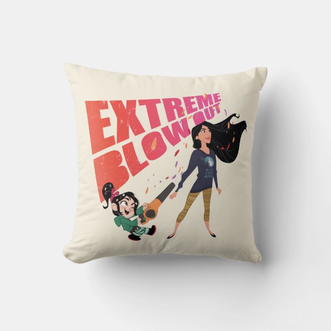 Ralph Breaks the Internet | Pocahontas Throw Pillow (Front)