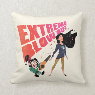 Ralph Breaks the Internet Pocahontas Throw Pillow
