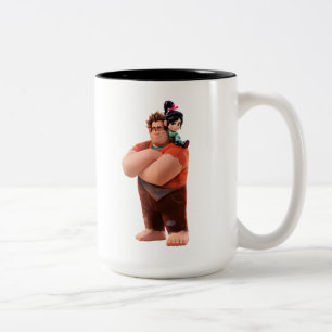 Ralph Breaks the Internet   Ralph & Vanellope Two-Tone Coffee Mug