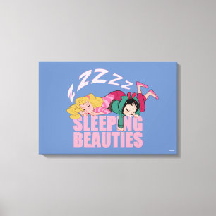 Ralph Breaks the Internet   Sleeping Beauties Canvas Print