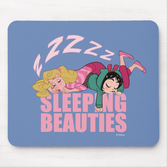 Ralph Breaks the Internet | Sleeping Beauties Mouse Pad (Front)