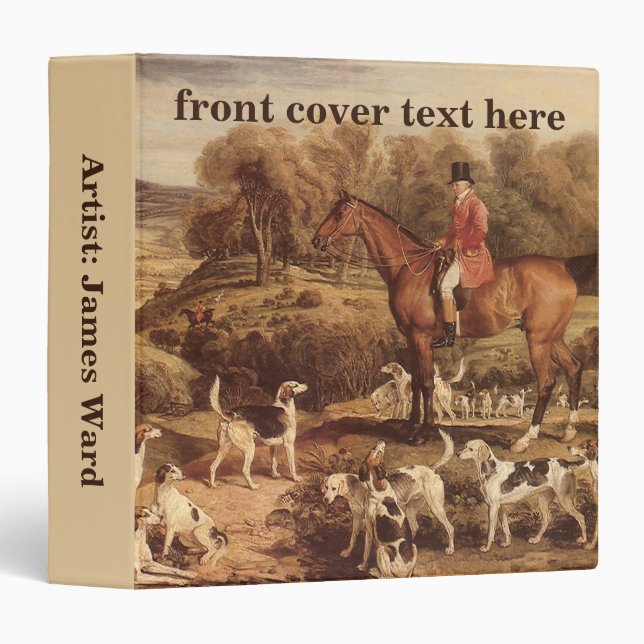Ralph Lambton and his Hounds by James Ward Binder (Front/Spine)