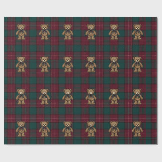 Ralph Lauren Inspired Tartan Plaid Wrapping Paper