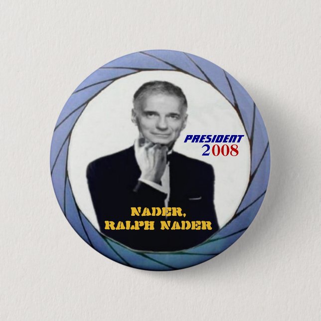 Ralph Nader Button (Front)
