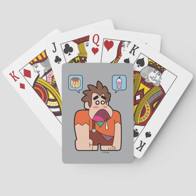 Ralph | Pancake, Milkshake Playing Cards (Back)