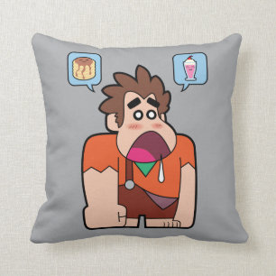 Ralph Pancake, Milkshake Throw Pillow