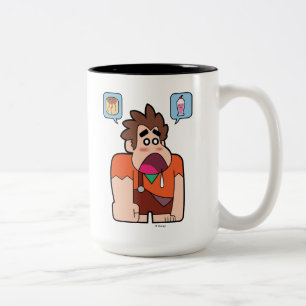 Ralph   Pancake, Milkshake Two-Tone Coffee Mug