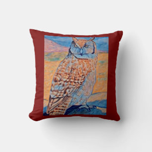 Ralph The Owl 🦉  Throw Pillow