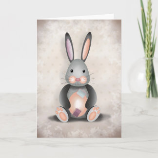 Ralph the Patchwork Rabbit - Carte de voeux